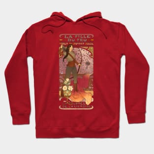 La fille du feu Hoodie